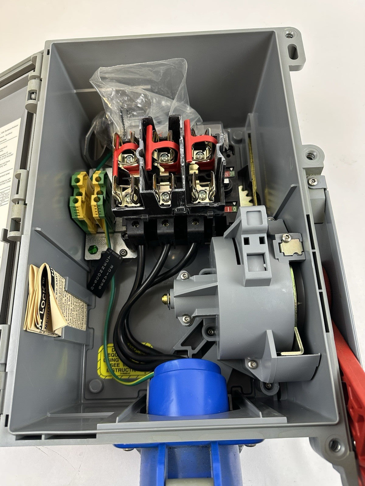 HUBBELL HBL460MIF9W PIN & SLEEVE MECHANICAL INTERLOCK 60A 240VA
