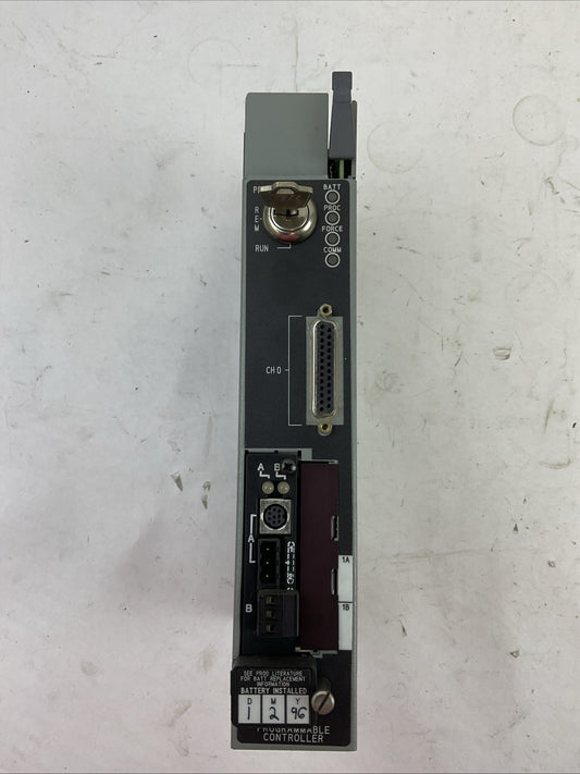ALLEN BRADLEY 1785-L30B SER C FORMWARE REV H PLC 5/30 PROCESSOR MODULE 2.3A@5VDC