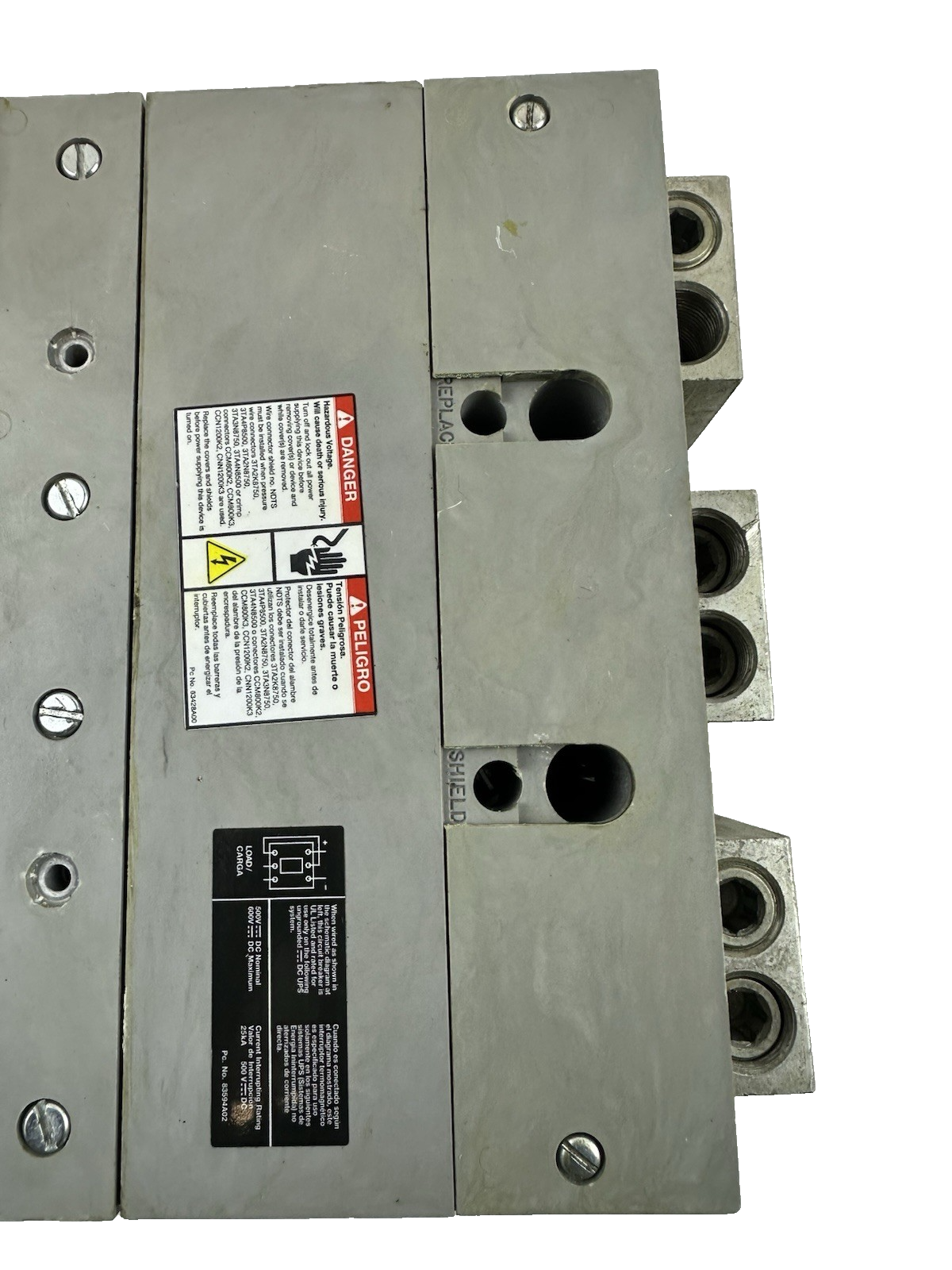 SENTRON SERIES ITE ND63F120 CIRCUIT BREAKER 1200AMP 600VAC 3P 1000AMP TRIP UNIT