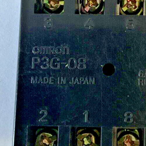 OMRON P3G-08RELAY SOCKET BASE 6A250VAC ***LOTOF7***