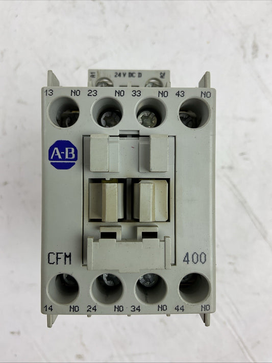 ALLEN BRADLEY 700-CFM400Z* SER A CONTACTOR 600VAC 30A COIL 24VDC