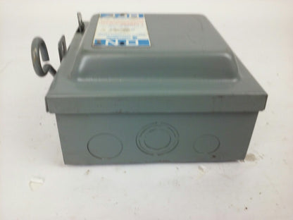 CHALLENGER GD321NF, 30A, 240V, 7 1/2 MAX H.P., TYPE 1 INDOOR, SAFETY SWITCH, NEW