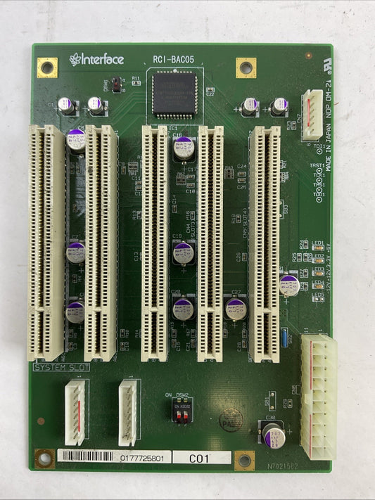 INTERFACE RCI-BAC05 CIRCUIT BOARD