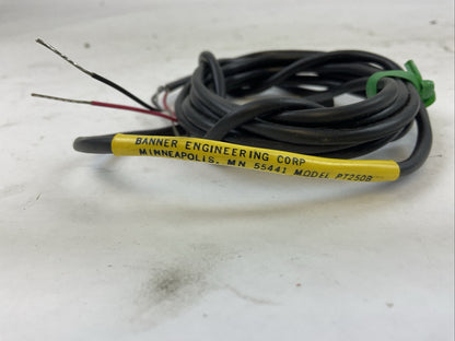 BANNER PT250B PHOTOELECTRIC SENSOR SCANNER