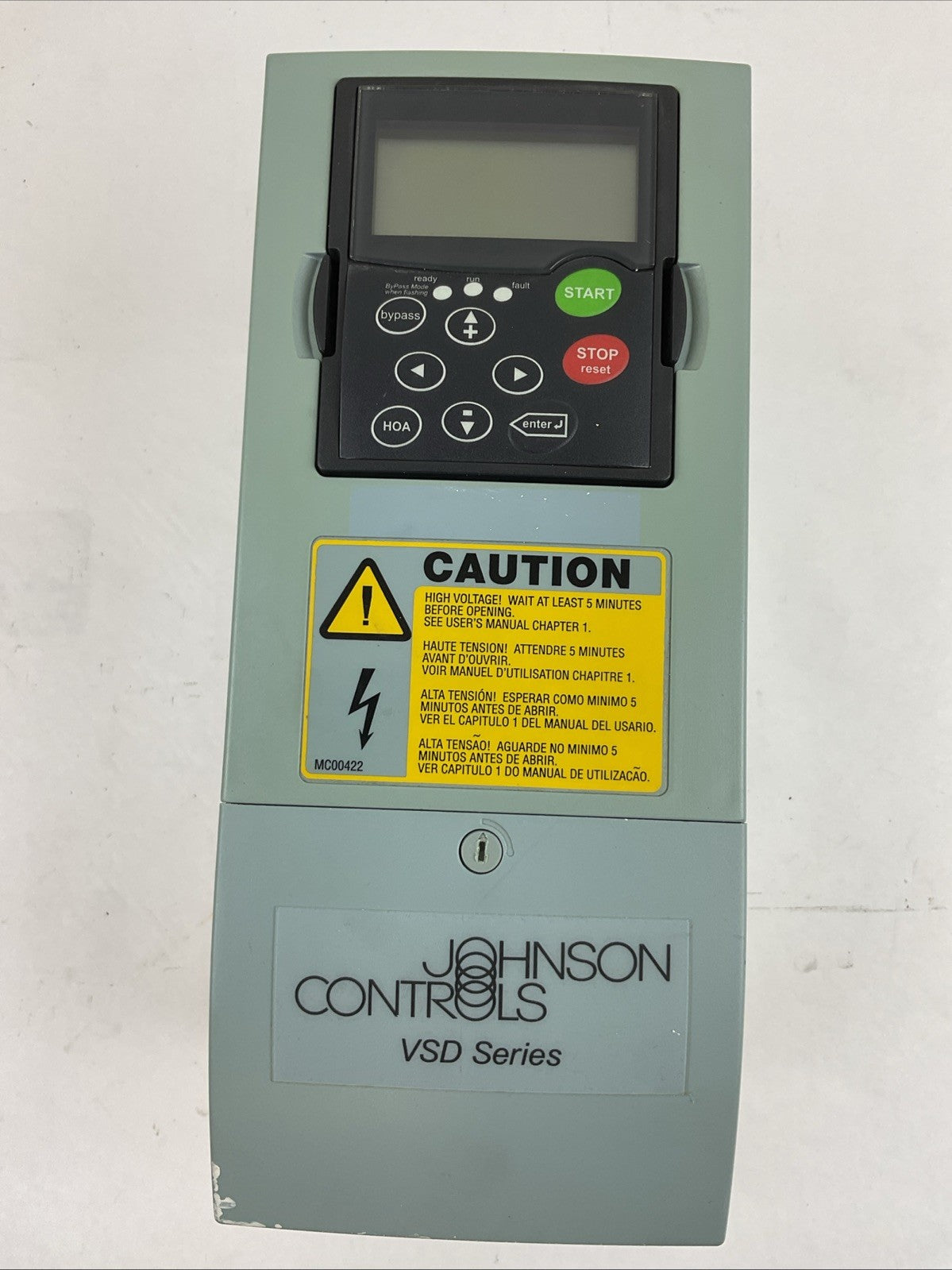 JOHNSON CONTROLS VS007410A-N0000 VARIABLE SPEED DRIVE OPTA2 OPTA9 CIRCUIT BOARD