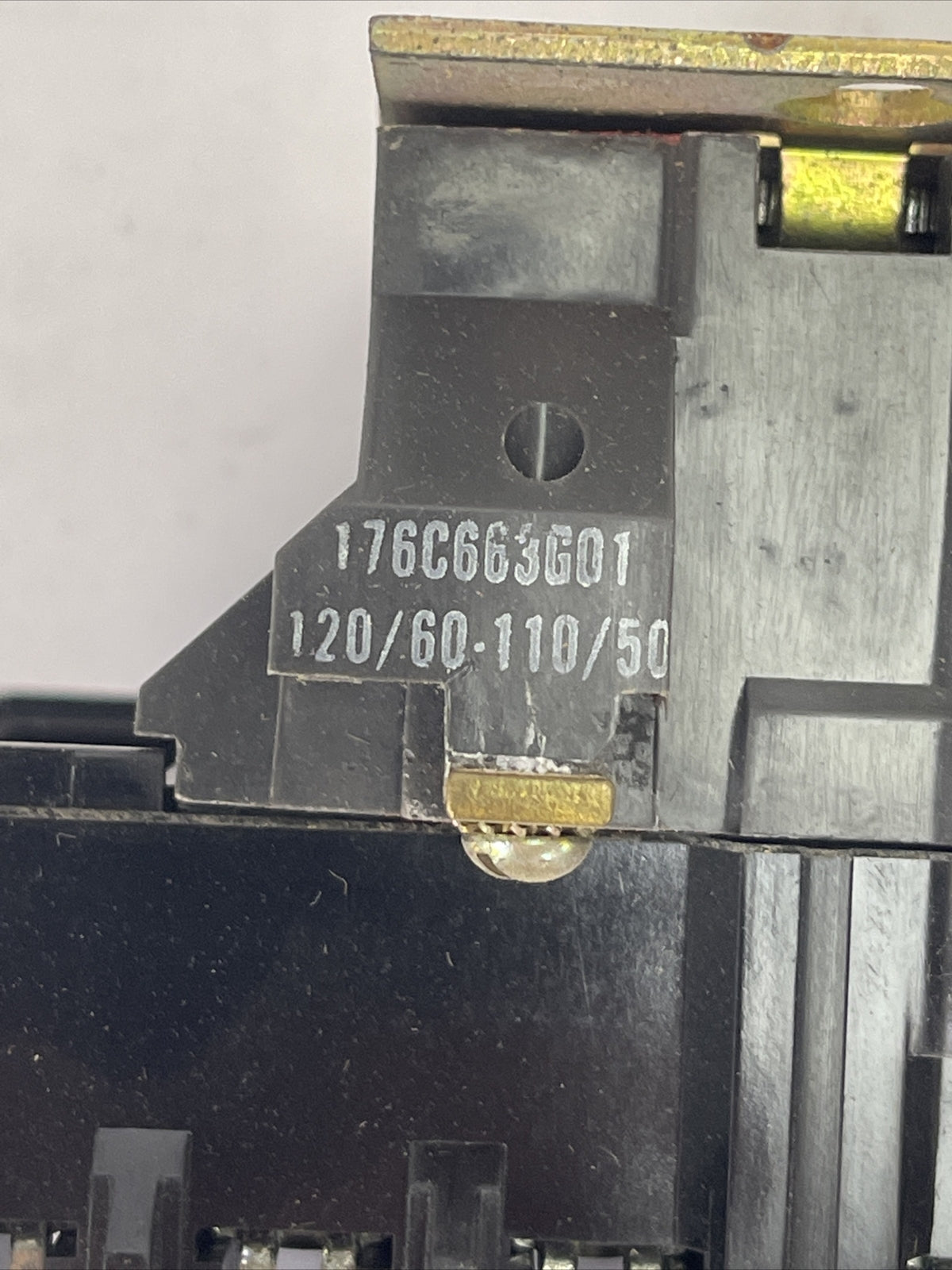 WESTINGHOUSE AR600AR INDUSTRIAL CONTROL RELAY 600VAC 10A 176C663G01 COIL 120V