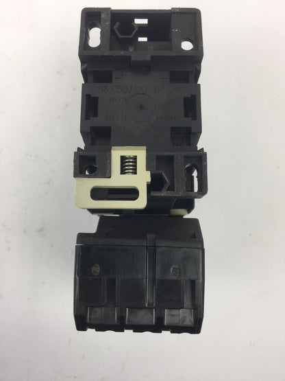 TELEMECANIQUE LC1 D09 10 CONTACTOR 600 VAC 3 PHASE W/ LR2 D1307 OVERLOAD RELAY