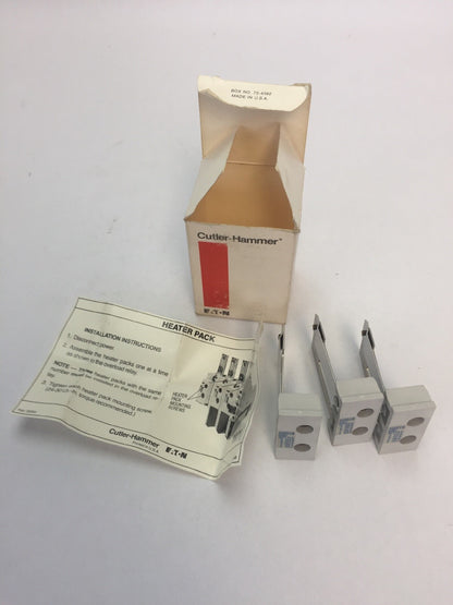 CUTLER HAMMER H2019-3 HEATER PACK (SET OF THREE) 24.6-33.4 AMP