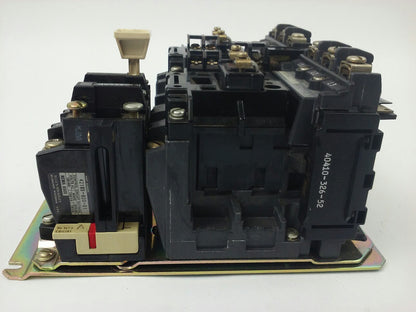 ALLEN BRADLEY 505-AOD, SER. C, REVERSING STARTER, SIZE 0, 600V, 120V COIL, USED