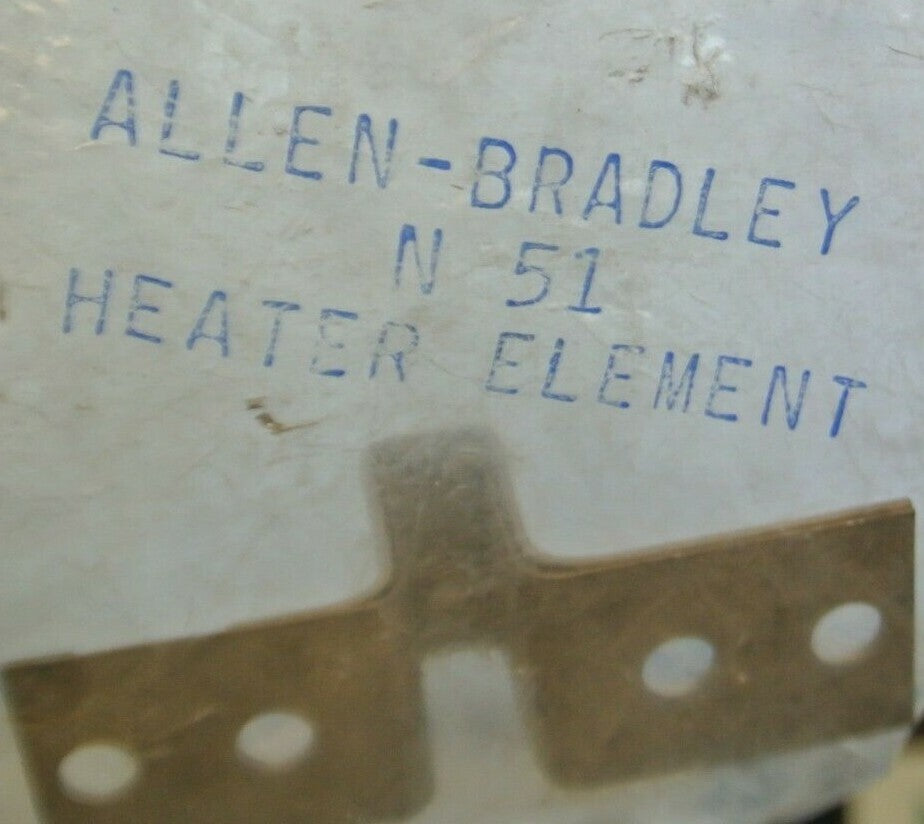 LOT of 2 / ALLEN-BRADLEY N51 THERMAL OVERLOAD HEATER ELEMENT / NEW SURPLUIS