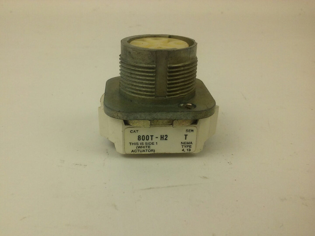 ALLEN BRADLEY 800T-H2, SERIES T, SELECTOR SWITCH,NEMA TYPE 4-13, NS NO BOX