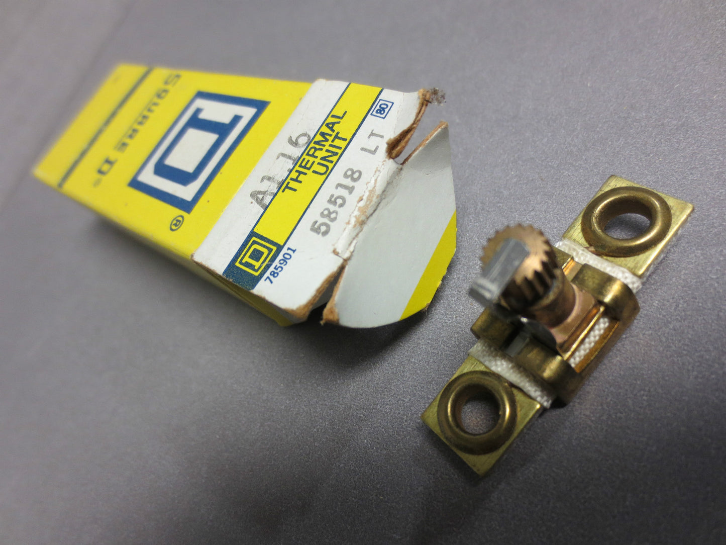 SQUARE D A3.95 - A1.16 - A2.31 OVERLOAD RELAY THERMAL UNITS - LOT of 3