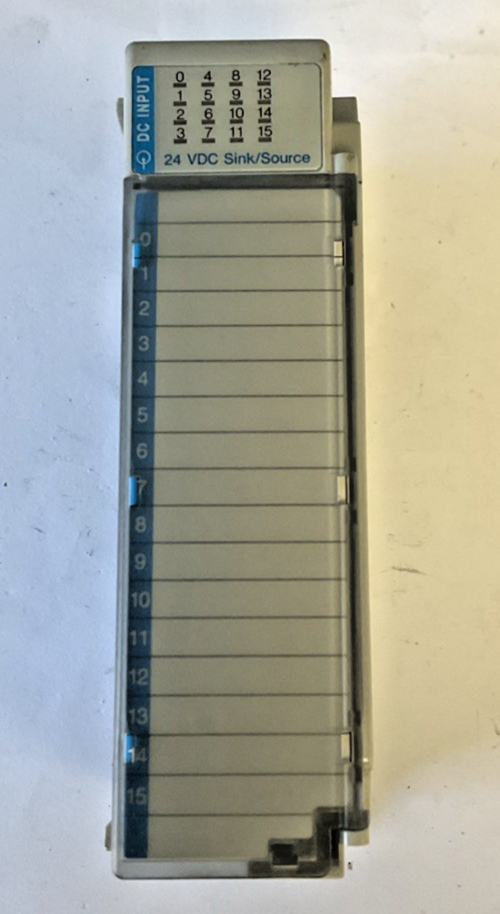 ALLEN BRADLEY 1769-IQ16F INPUT MODULE SER.A DIR/VER 95320744/02 FW REV: 3.1