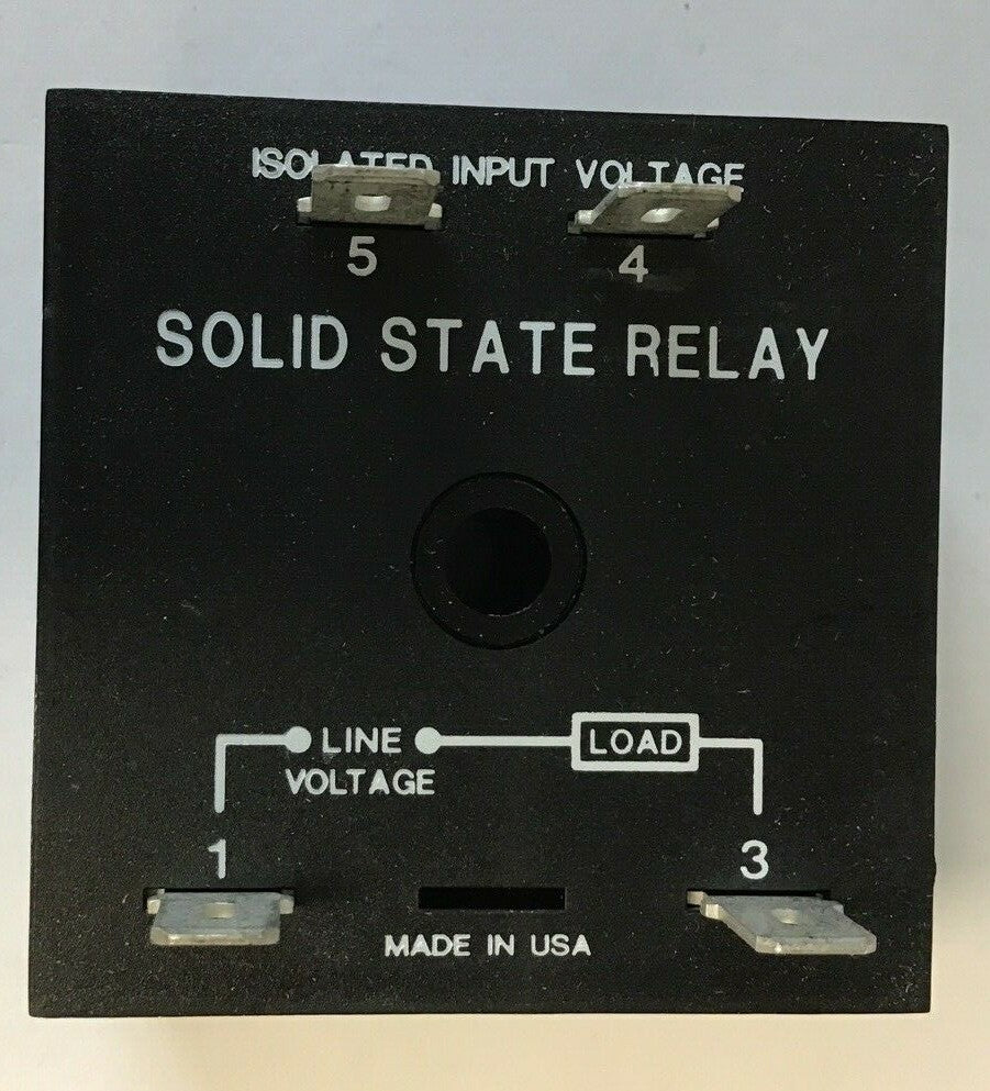 SSAC SIR2A6A4 CONTROL INPUT TIME DELAY9-30VAC/DC 120VAC 6AMP