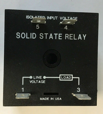 SSAC SIR2A6A4 CONTROL INPUT TIME DELAY9-30VAC/DC 120VAC 6AMP