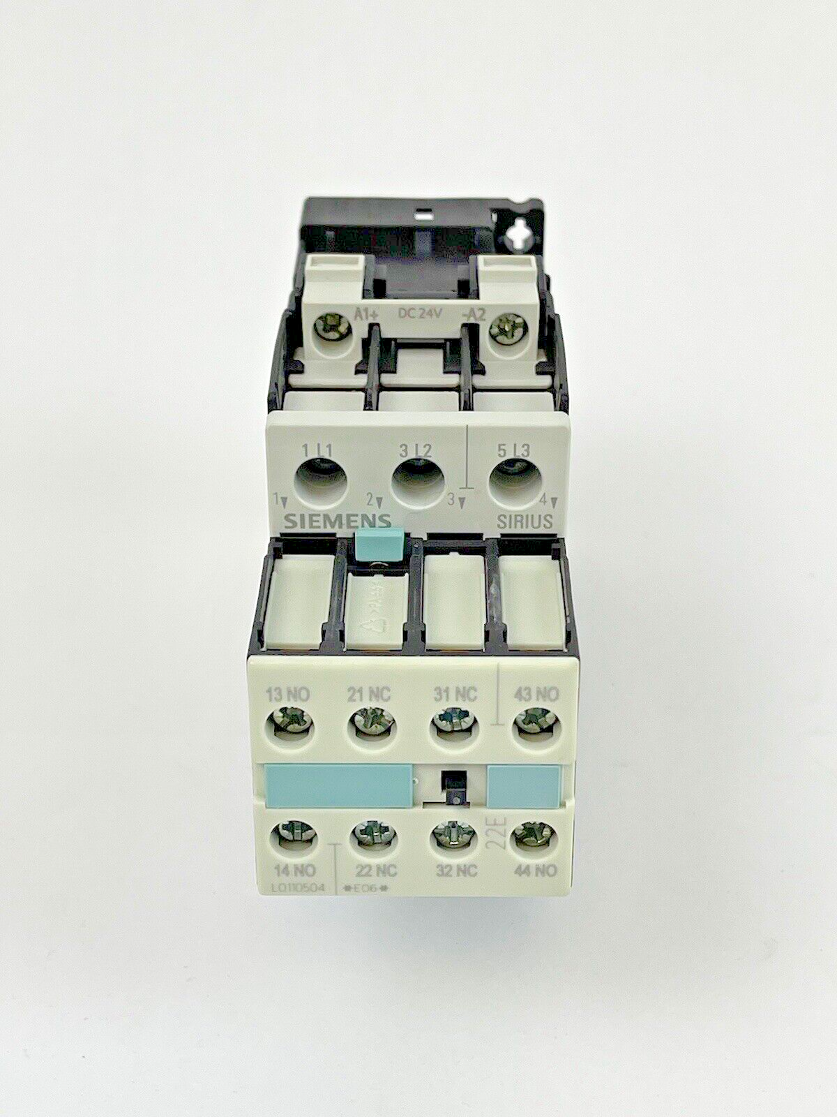 SIEMENS - 3RT1026-1BB44 - CONTACTOR - 3 Pole 25 (AC-3) A 400 V AC