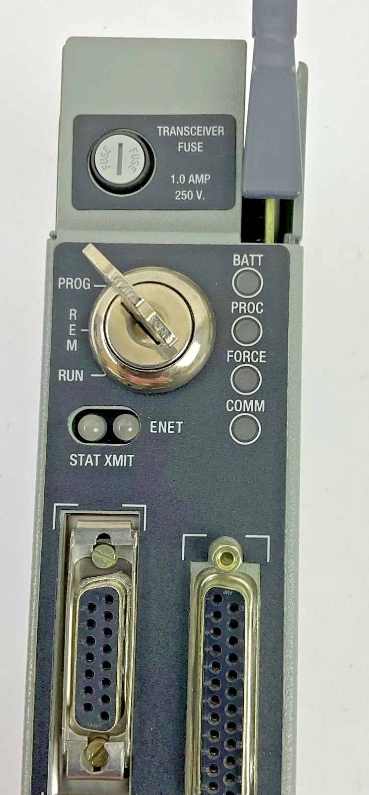 ALLEN BRADLEY 1785-L40E/E ETHERNET PROCESSOR MODULE REV.F01 SER.E FWREV:B.2