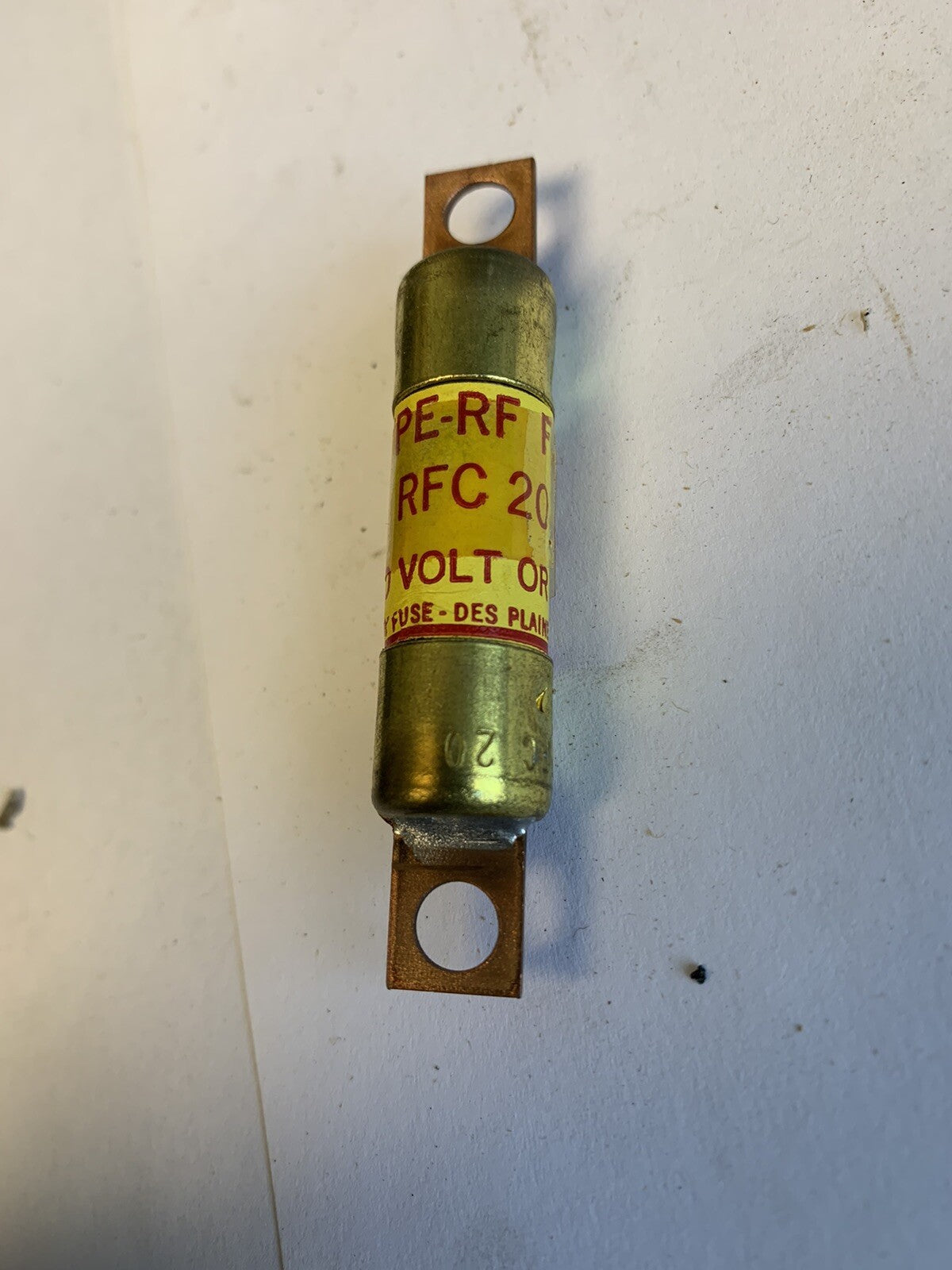 Economy Fuse RFC20 20A 600V Fuse "Lot of 10"