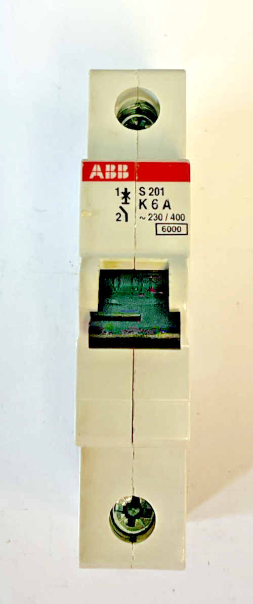 ABB S201K6A CIRCUIT BREAKER 230VAC