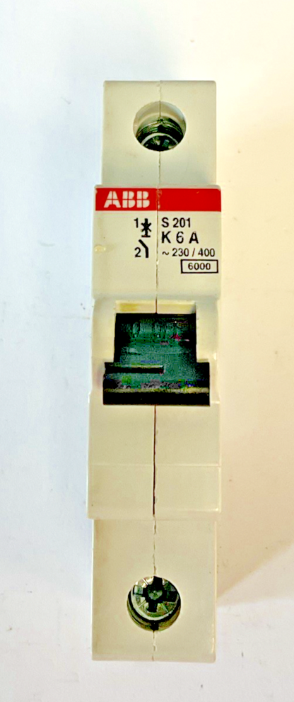 ABB S201K6A CIRCUIT BREAKER 230VAC