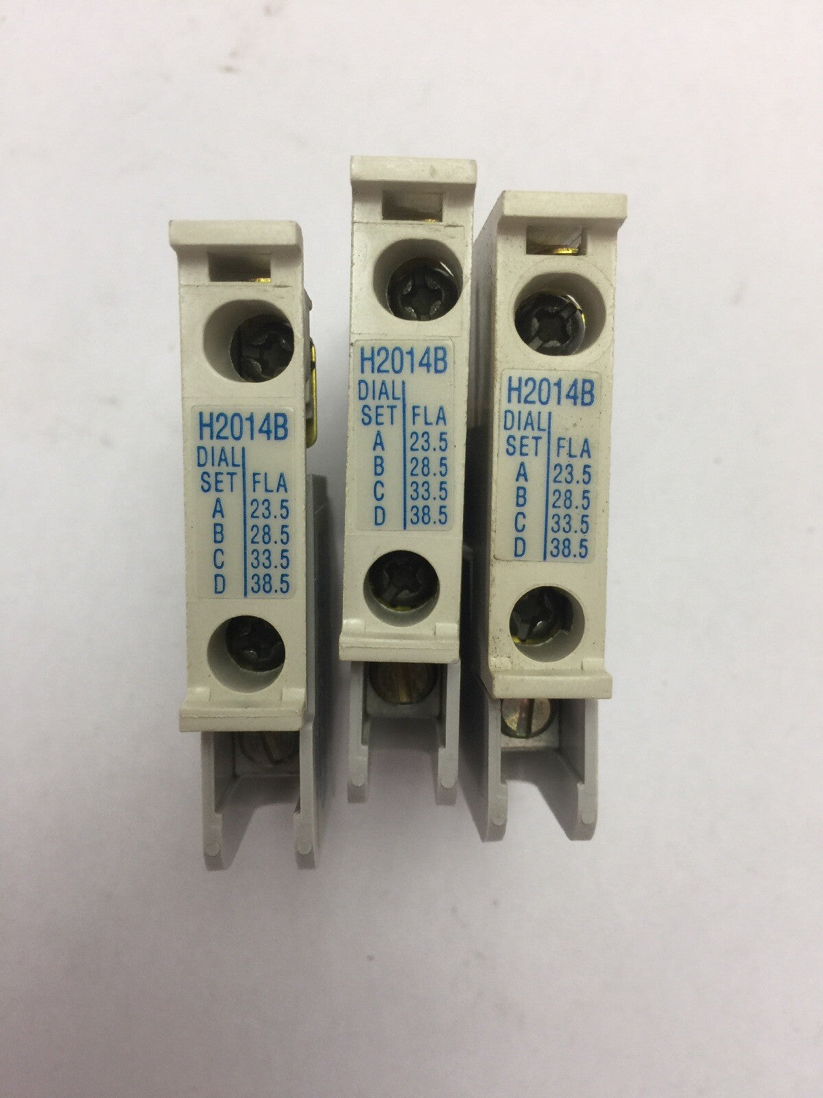 CUTLER HAMMER H2014A-3A 3 CLASS 20 SERIES B HEATER PACKS ASSEMBLED TO C306KAL1