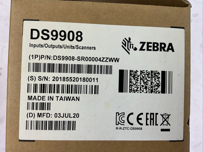 ZEBRA DS9908-SR00004ZZWW SCANNER 5VDC 0.5A DS9908