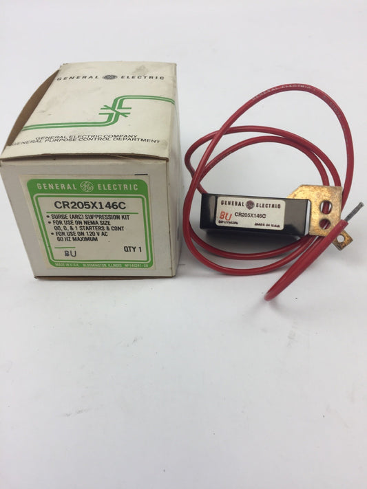 GE CR205X146C SURGE SUPPRESSION KIT FOR USE ON NEMA SIZE 00, 0 &1 STARTER & CONT