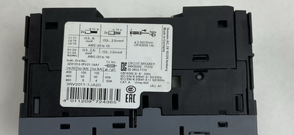 SIEMENS 3RV2011-1JA20 SIRIUS MOTOR PROTECTOR CIRCUIT BREAKER 7-10A 600V