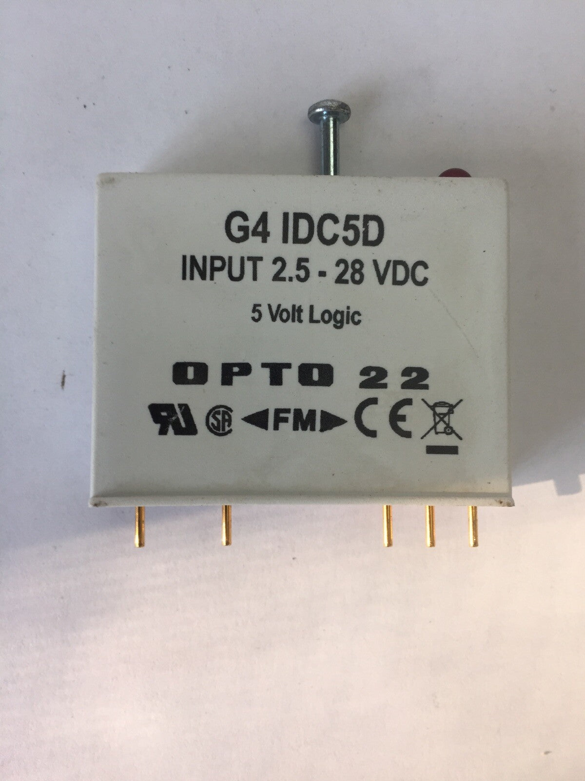 OPTO 22 G4IDC5D INPUT 2.5-28VDC 5 VOLT LOGIC (LOT OF 5)