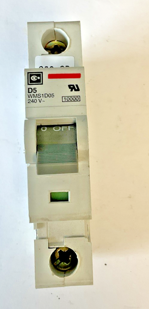CUTLER HAMMER WMS1D06 CIRCUIT BREAKER 240VAC D5 ***LOTOF3***