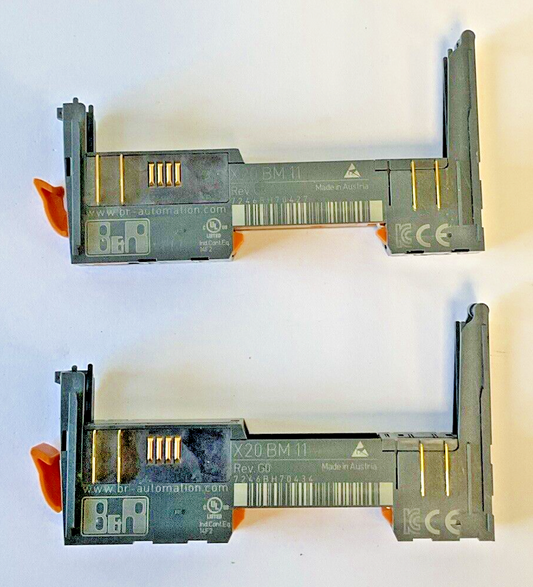 B&R AUTOMATION X20BM11 MODULE BASE REV.GO***LOTOF2***