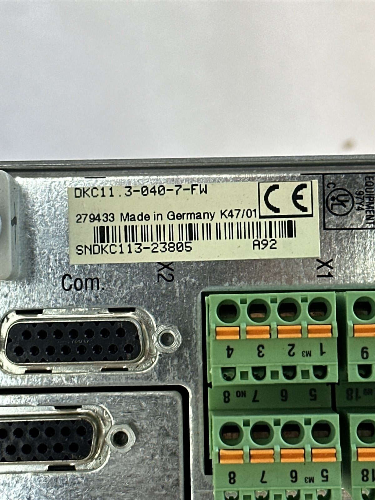 ECO DRIVE DKC11.3-040-7-FW SERVO DRIVE FWA-ECODR3-SMT-01VRS-MS ESM02 2-FW