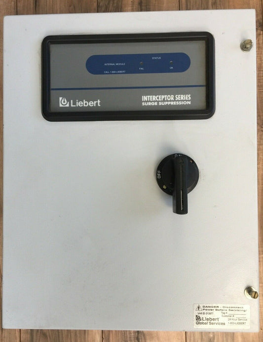 LIBERT S277Y220R-01 SURGE SUPRESSOR 277/480V 3PHASE WYE 3W+G 50/60HZ