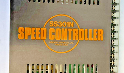 ORIENTAL MOTOR SS301IN SPEEN CONTROLLER 24V