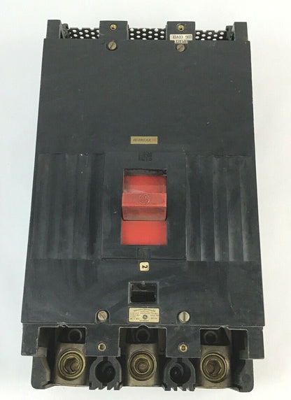 GENERAL ELECTRIC CIRCUIT BREAKER THKM436F000 400AMP 3 POLE**PARTS ONLY**