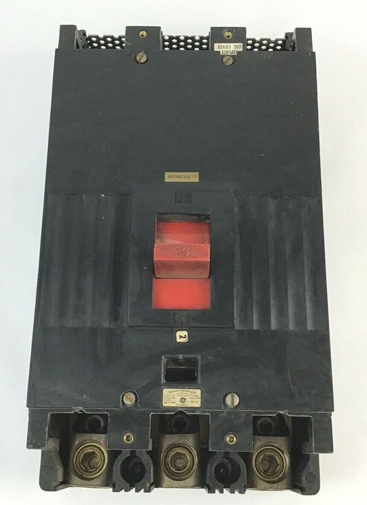 GENERAL ELECTRIC CIRCUIT BREAKER THKM436F000 400AMP 3 POLE**PARTS ONLY**