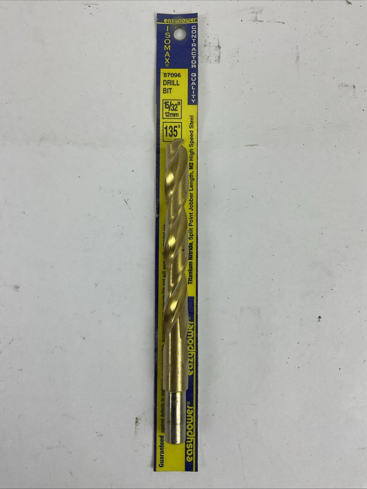 EAZYPOWER 87096 15/32" 12mm 135° ISOMAX DRILL BIT CONTRACTOR QUALITY