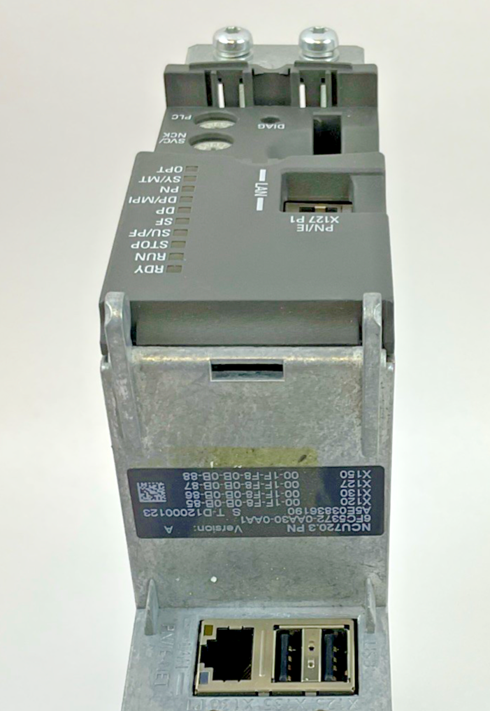 SIEMENS 6FC5372-0AA30-0AA1 CONTROL UNIT 24VDC 15.6A