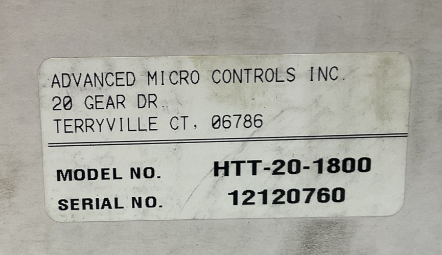 AMCI HTT-20-1800 DUAL RESOLVER 1,800 TURN TRANSDUCER