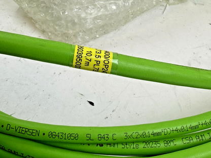 SAB BROCKSKES 279400/OP247-2 SERVO FEEDBACK CABLE 10.7M WIELAND 24-PIN CONNECTOR