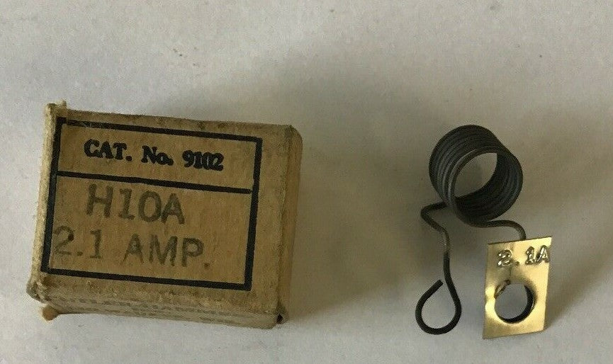 CUTLER HAMMER 9102 H10A 2.1AMP HEATER****LOTOF3****