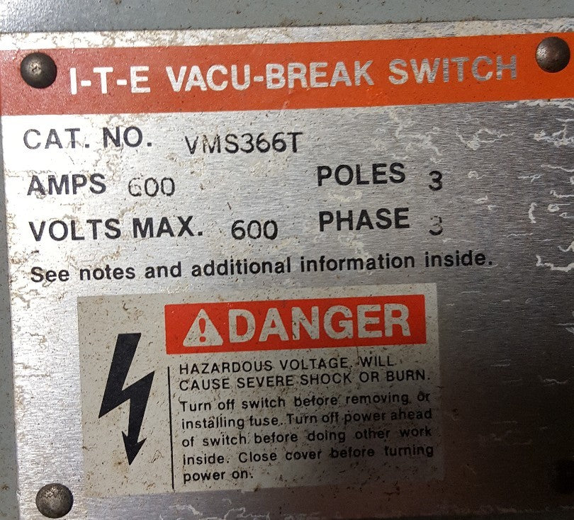 ITE SIEMENS VMS366T (USED - GOOD CONDITION)