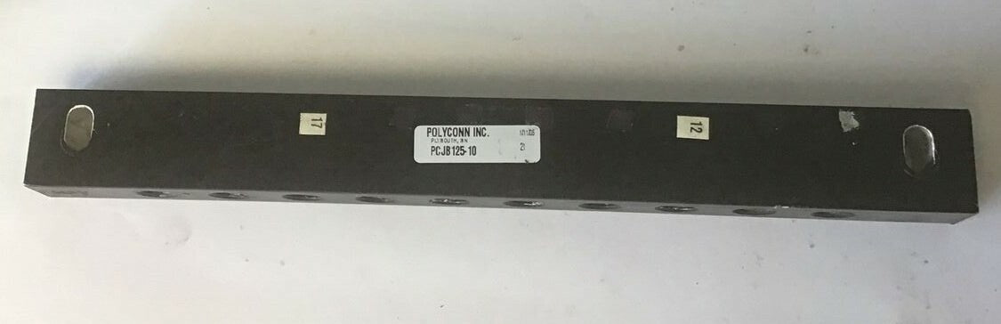 POLYCONN INC. PCJB125-10 MANIFOLD 10 HOLE