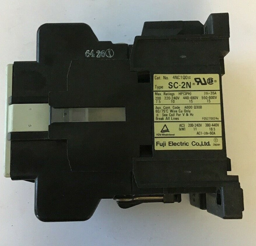 FUJI ELECTRIC SC-2N/4NC1Q0 MAGNETIC CONTACTOR 35A, 220-240V