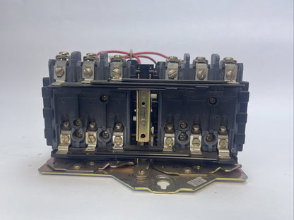 ALLEN BRADLEY 505-BOD-A2E REVERSING STARTER SER C 27A 600VAC 10HP COIL 115-120V