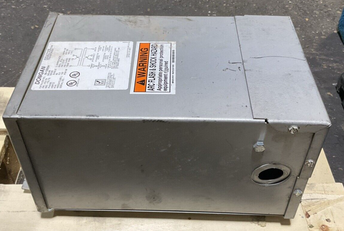 DONGON 85-1055SH 5.0kVA PRI VOLTS 240x480 SEC VOLTS 120x240 TRANSFORMER SINGLE