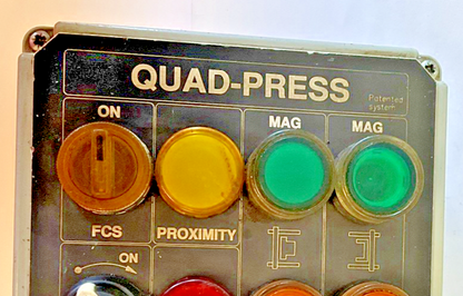 TECNOMAGNETE QUAD-PRESS PUSH BUTTON CONTROL STATION
