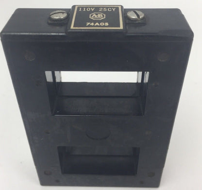 ALLEN BRADLEY 74A05 COIL 110 V 25 CY