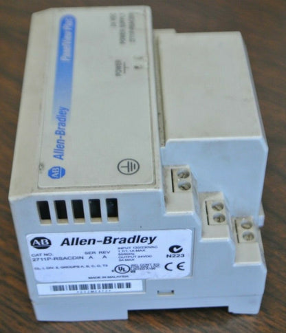 ALLEN-BRADLEY 2711P-RSACDIN POWER SUPPLY  24VDC 3A MAX OUTPUT SER.A REV.A