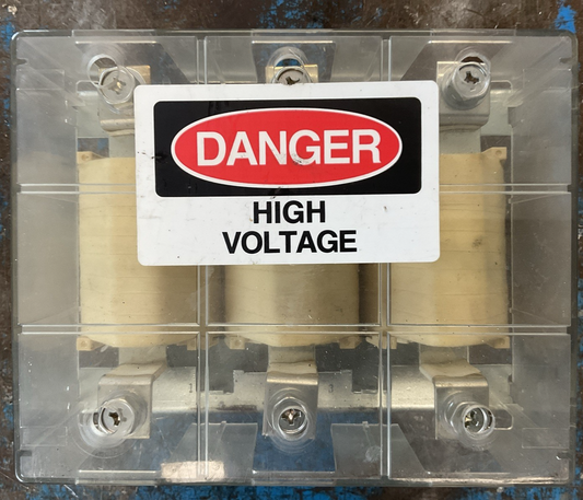 FANUC A81L-0001-0165 REACTOR INDUCT 0.07mH CURRENT 208A VOLTAGE 528V